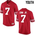Youth Ohio State Buckeyes #7 Ted Ginn Jr. Red Nike NCAA College Football Jersey High Quality JPD3644OX